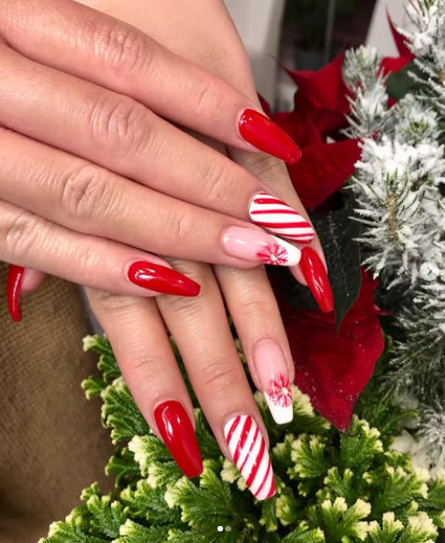 Christmas Holiday Nail Art